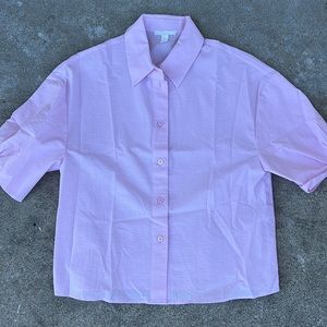 COS Voluminous Shirt with Gathered Sleeves Size 2